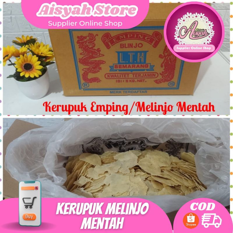 

KERUPUK MELINJO/EMPING MENTAH