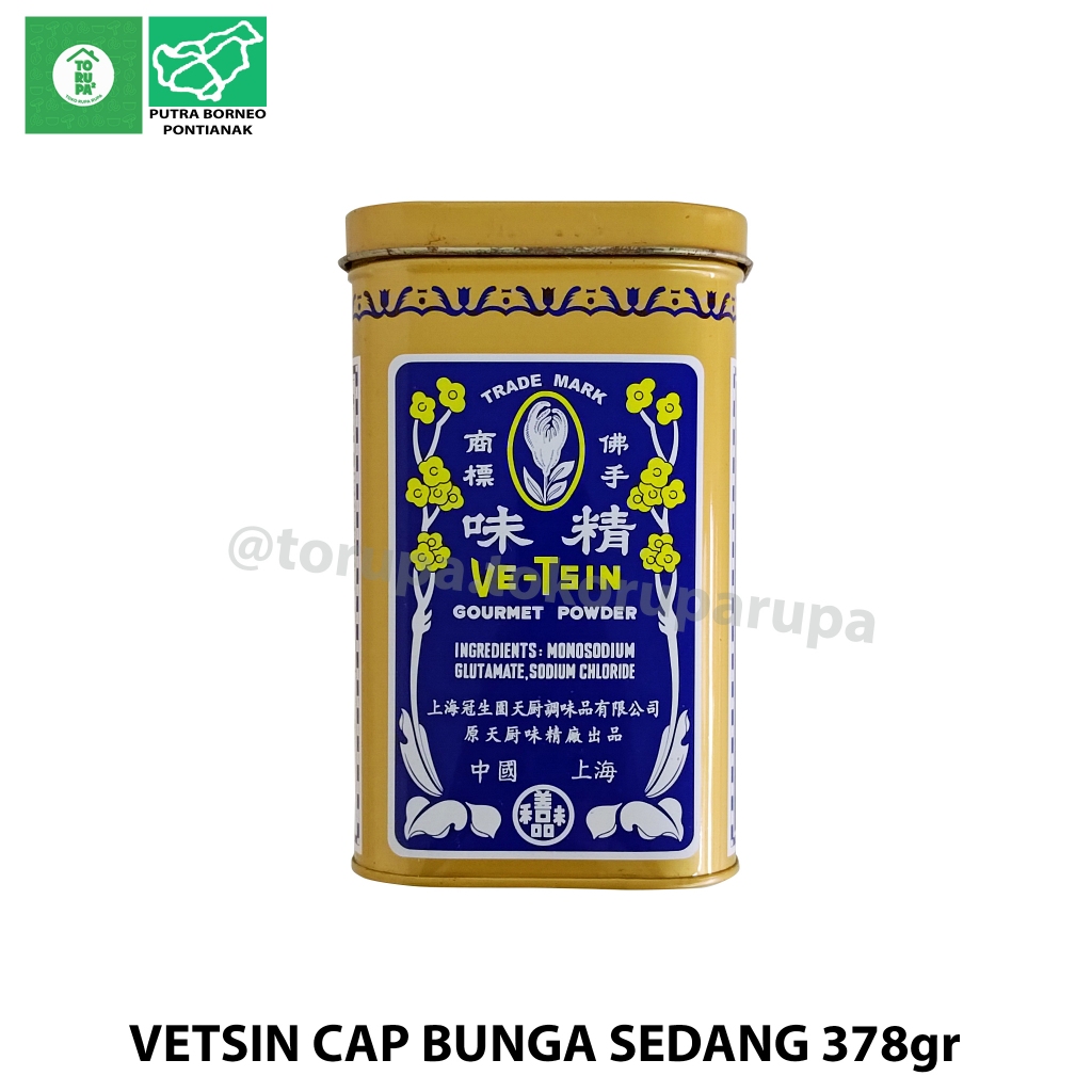 

Vetsin China 378gr / Ve-tsin Gourmet Powder Bumbu Penyedap Rasa