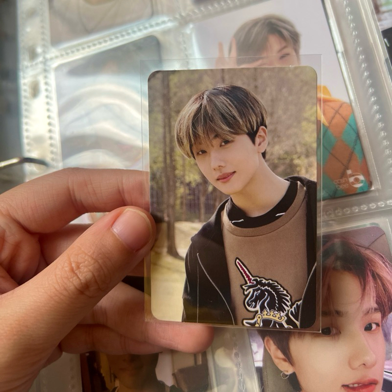 Jisung flipbook photocard pc nct official
