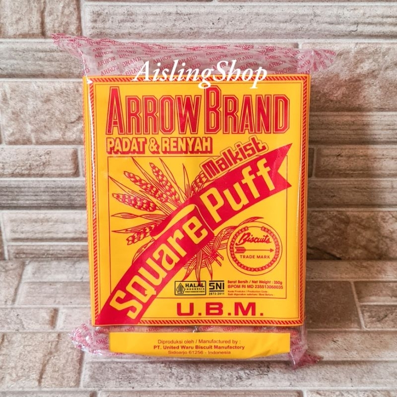 

Biskuit UBM / Kabin UBM Arrow Brand 350gr