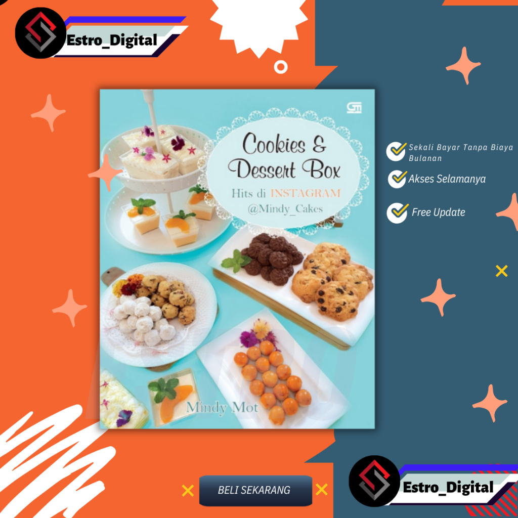

[ ID4621 ] Cookies & Dessert Box Hits Di Instagram @Mindy_Cakes