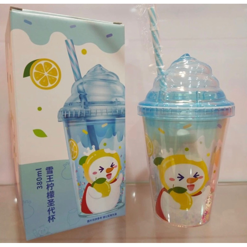 Mixue Gelas Minum 380ml - Tumbler Model Ice Cream