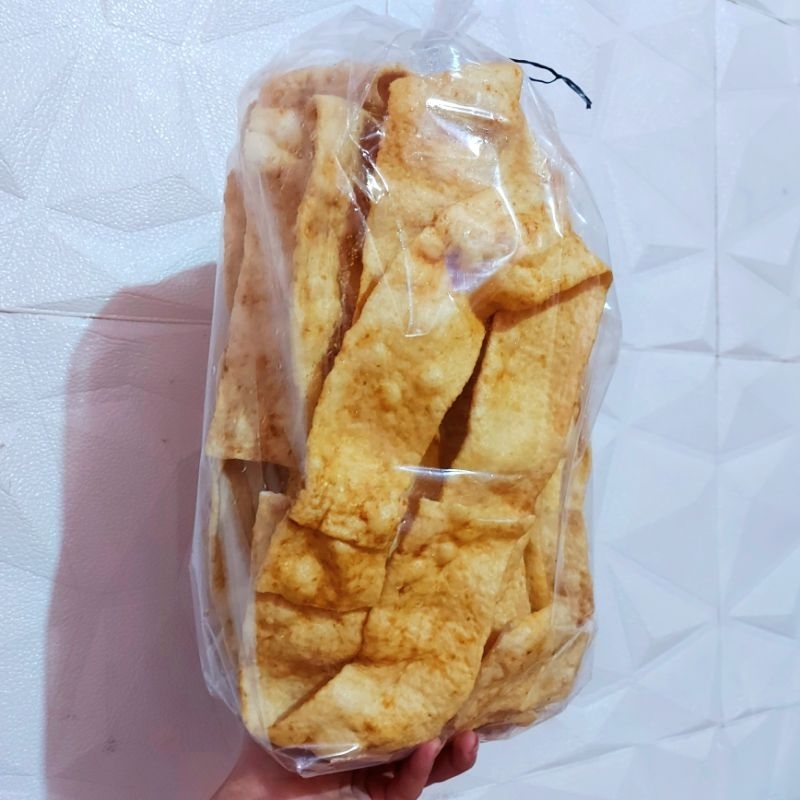 

kerupuk selondok pedas manis