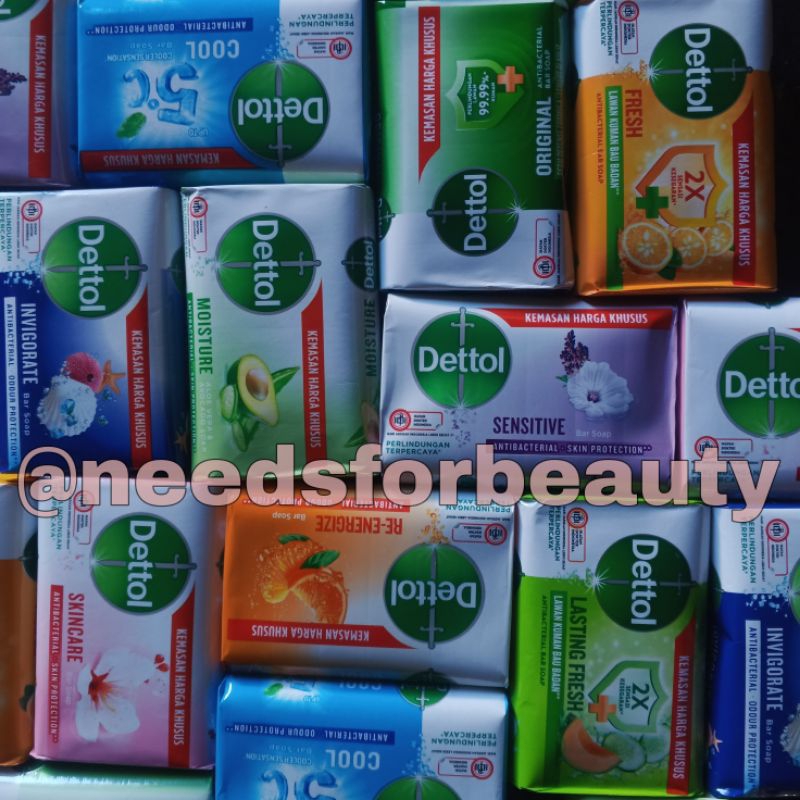 DETTOL 100 gram SABUN BATANG Dettol 100gr Sabun Mandi Dettol Besar