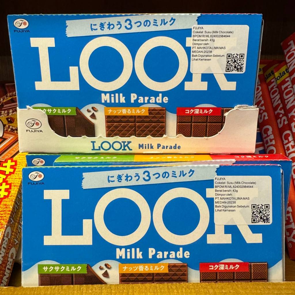 

Fujiya Look Milk Chocolate Cokelat Susu