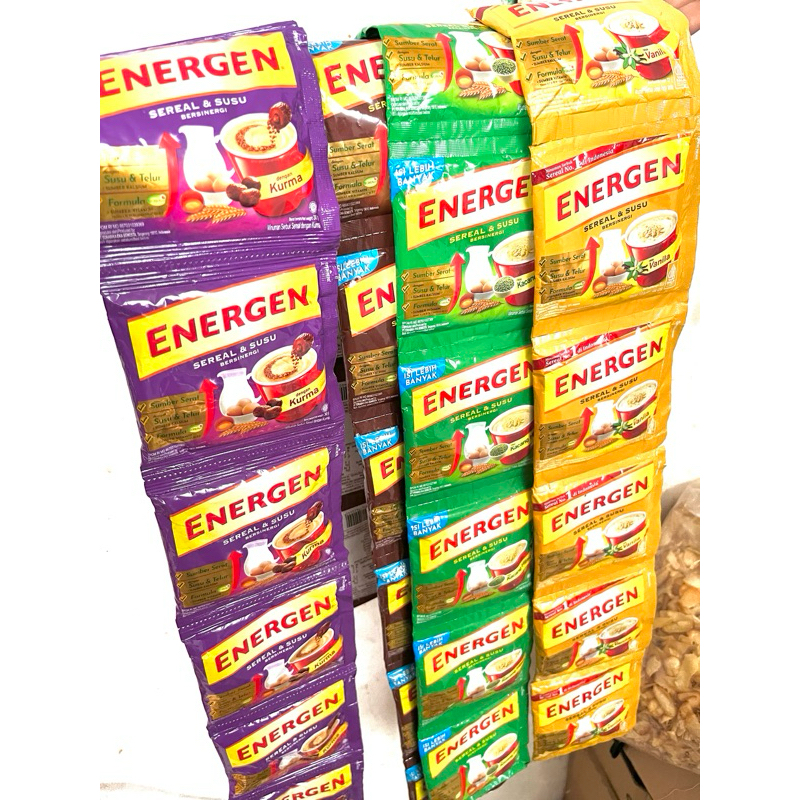 

Energen Susu Sereal Aneka Rasa 10 Sachet @35gr