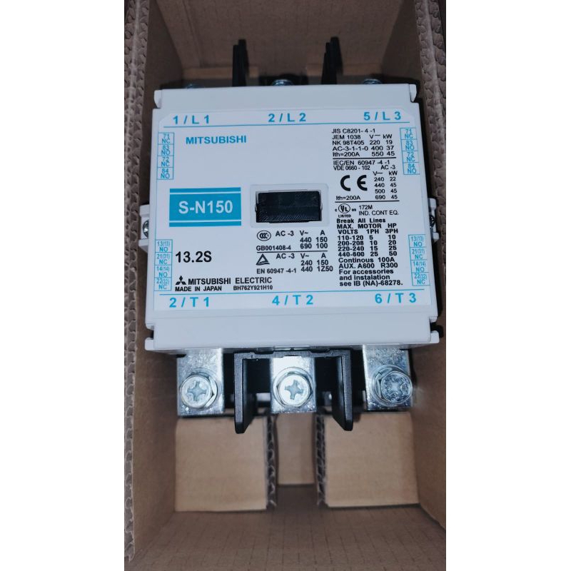 Kontaktor Contactor mitsubishi SN 150 SN 80 SN 95 SN 125