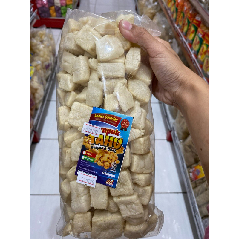 

Kerupuk Tahu Berat 175 Gram