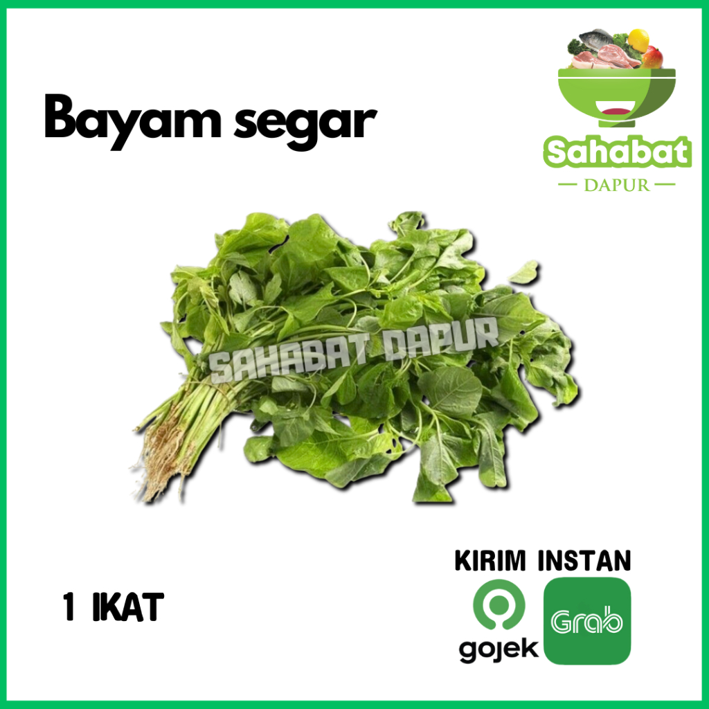 

Sayur Bayam/Sayur Segar/Daun Bayam 1ikat Sahabatdapur