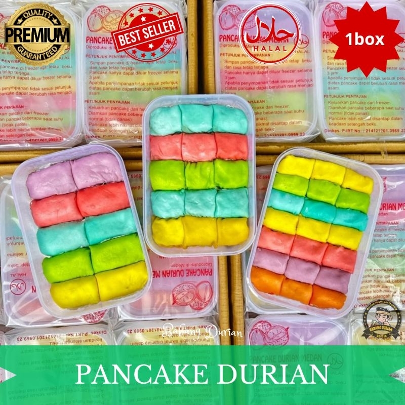 

PANCAKE DURIAN BOX ENAK DAN HALAL TERBUAT DARI BAHAN-BAHAN BERKUALITAS