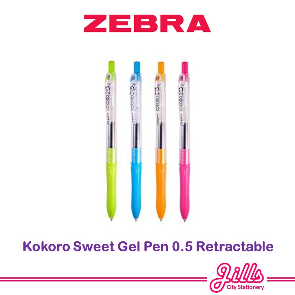 

Zebra Ballpoint / Pulpen / Kokoro Sweet Gel Pen 0.5mm