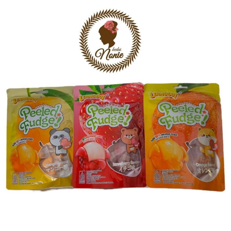 

Lianggul Peeled Fudge / Permen Lunak Aneka Rasa