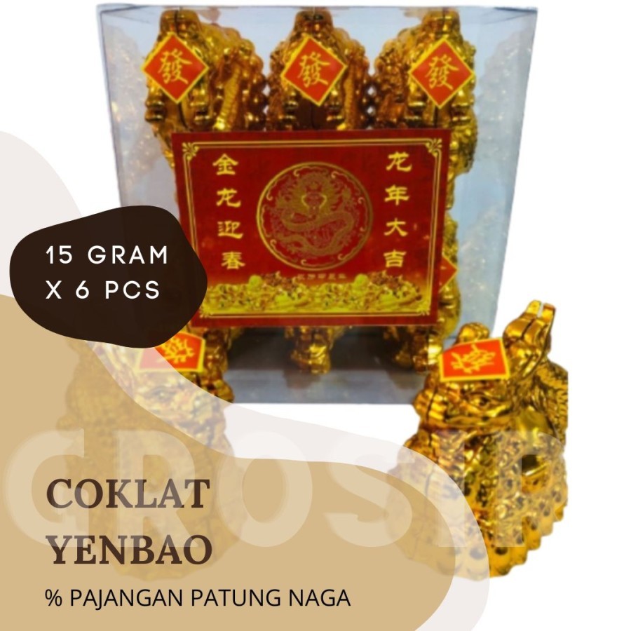 

Cokelat Naga Emas 15gr x 6 Pcs Halal