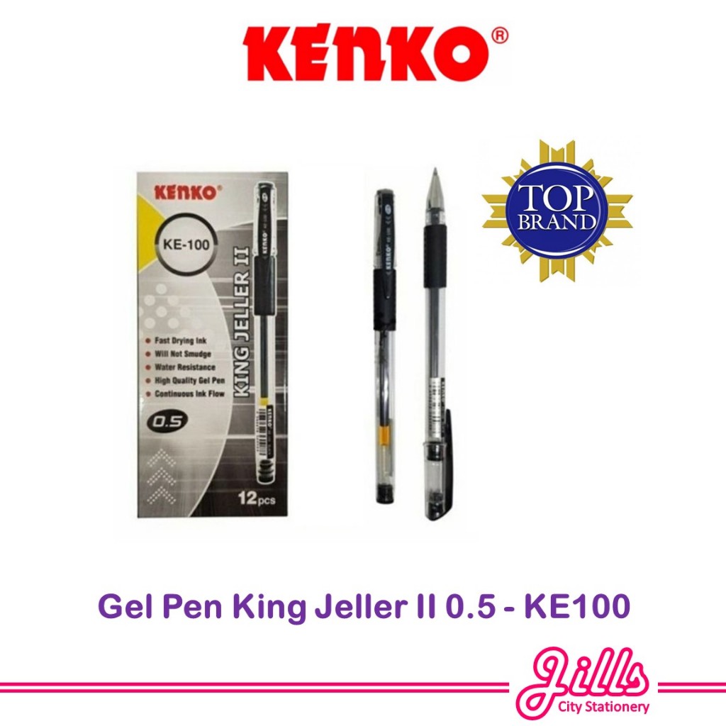 

Kenko Ballpoint / Pulpen / Pen Gel 0,5mm KE100