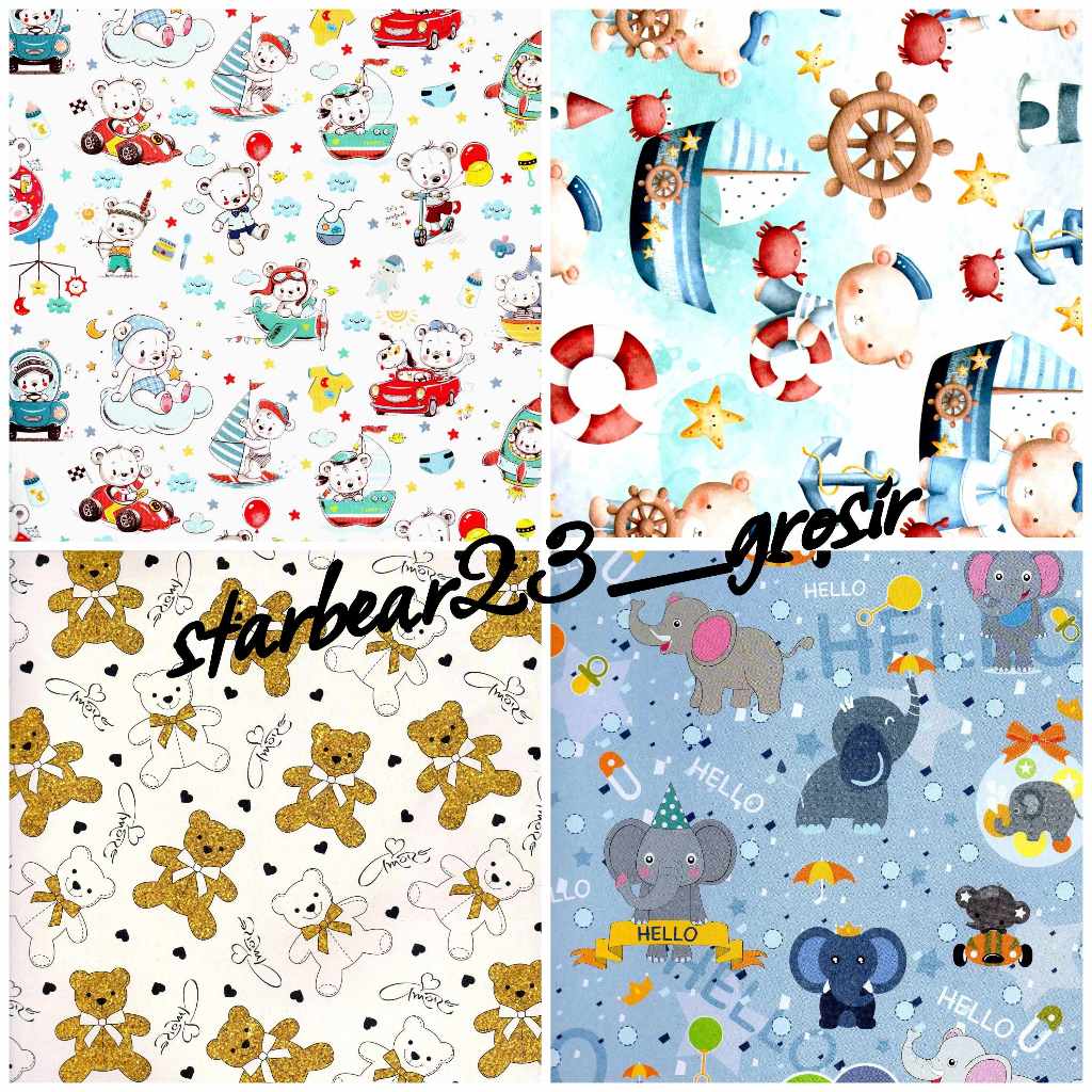 

Kertas kado Doff Mix Teddy Bear Sansanwawa