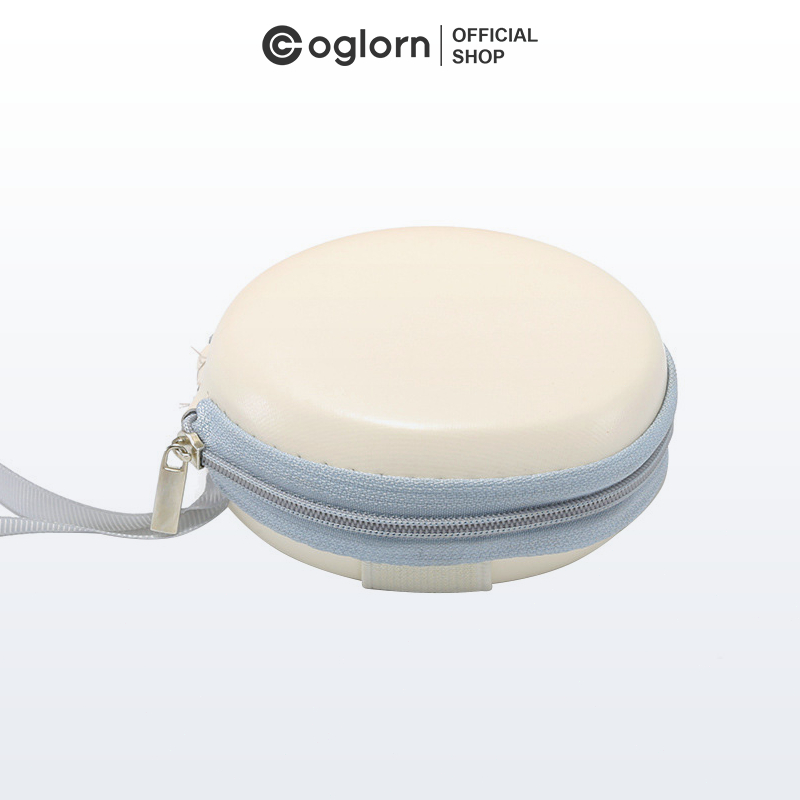 Coglorn Kotak Kacamata Hardcase Cover Kacamata Box Case Resleting Tempat Kacamata Resleting