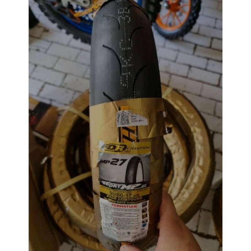 Ban Racing FDR MP27 90/80-17 Tubles/Ban MP27 90/80-17 Tubles/Ban FDR Soft Compond MP27 90/80-17/Ban 