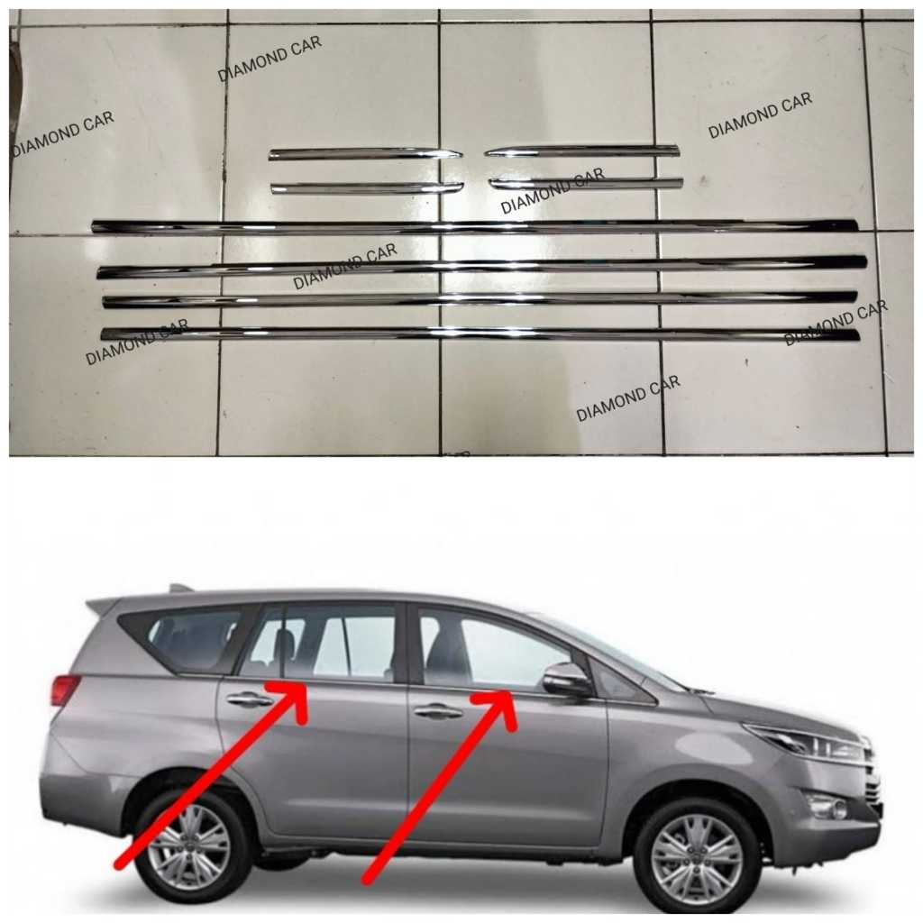 Lis Kaca Samping TOYOTA INNOVA REBORN 2016-2023