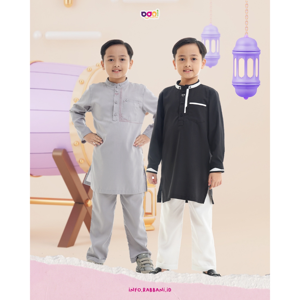 RABBANI ORI Jubah Koko Anak Bani Batuta Jukid Zubair