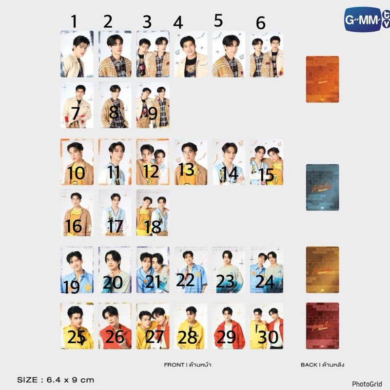 CC We Are PC Photobook We Are GMMTV PondPhuwin Winny Satang MarkPoon AouBoom