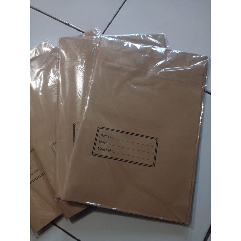 

kertas sampul buku kwarto kecil. 10 pcs.