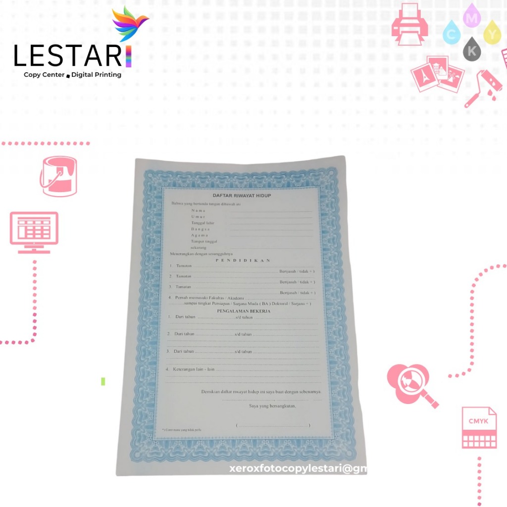 

DAFTAR RIWAYAT HIDUP