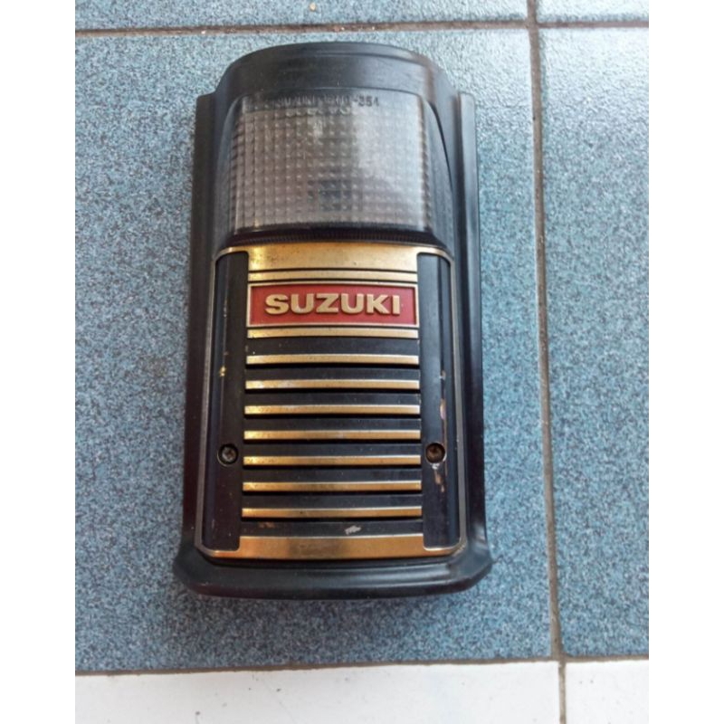 Cover Panel Dada Dasi Depan Lampu Senja Suzuki RC 80 RC 100 Bravo Original Copotan Motor