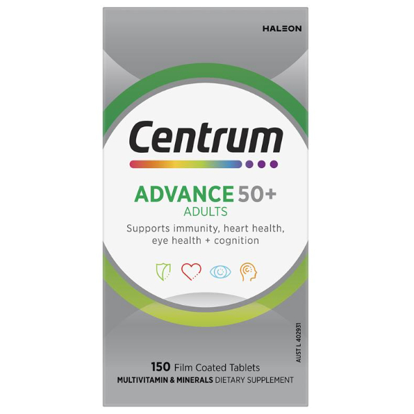 Centrum Advance 50+ 100 Tablets