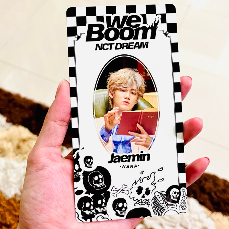 [PC] photocard official jaemin we boom nct dream scratch card