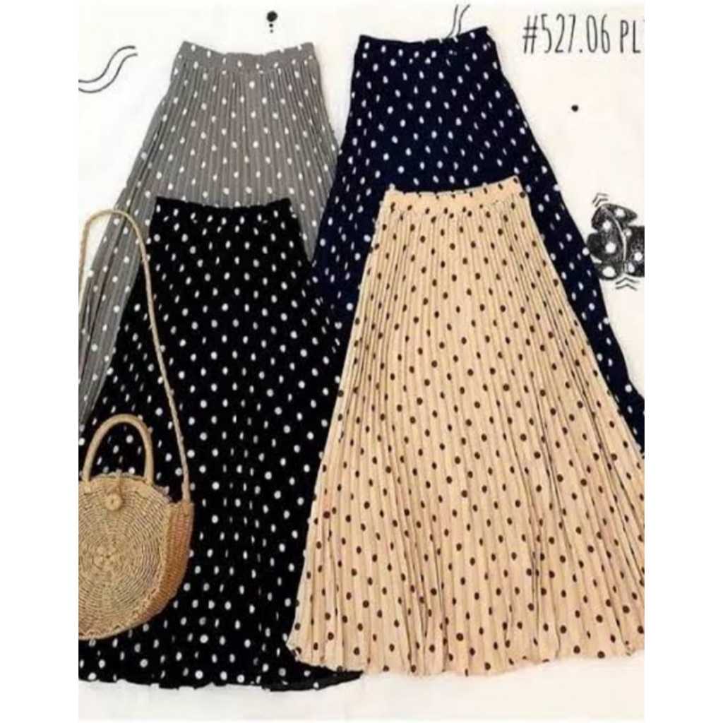 ROK PLISKET POLKADOT PREMIUM //ROK PLISKET POLKADOT JUMBO