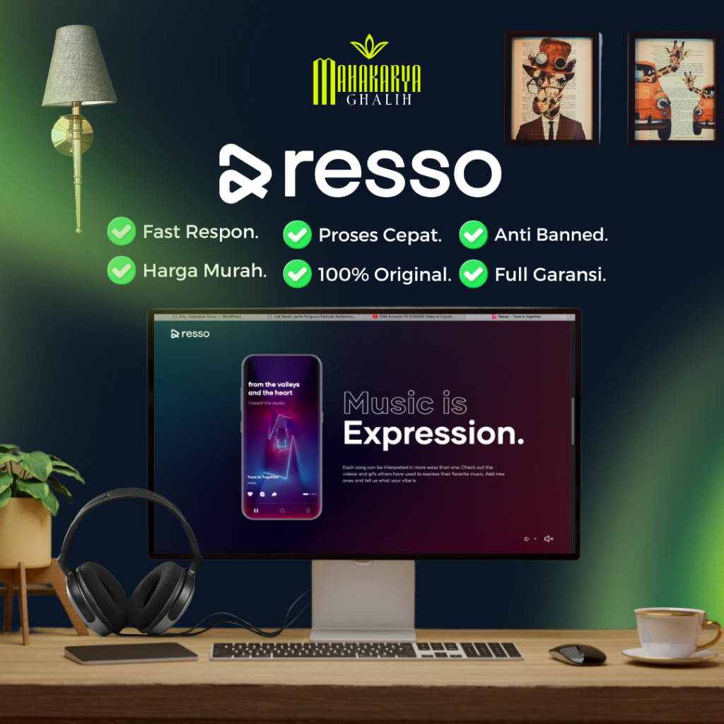 Resso for Android - Aplikasi Musik Anti Mainstream, Bikin Mood Happy