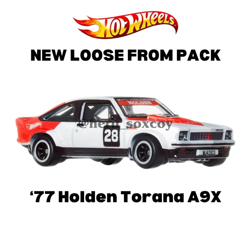 HOTWHEELS HOT WHEELS '77 HOLDEN TORANA A9X PUTIH NEW LOOSE FROM PACK