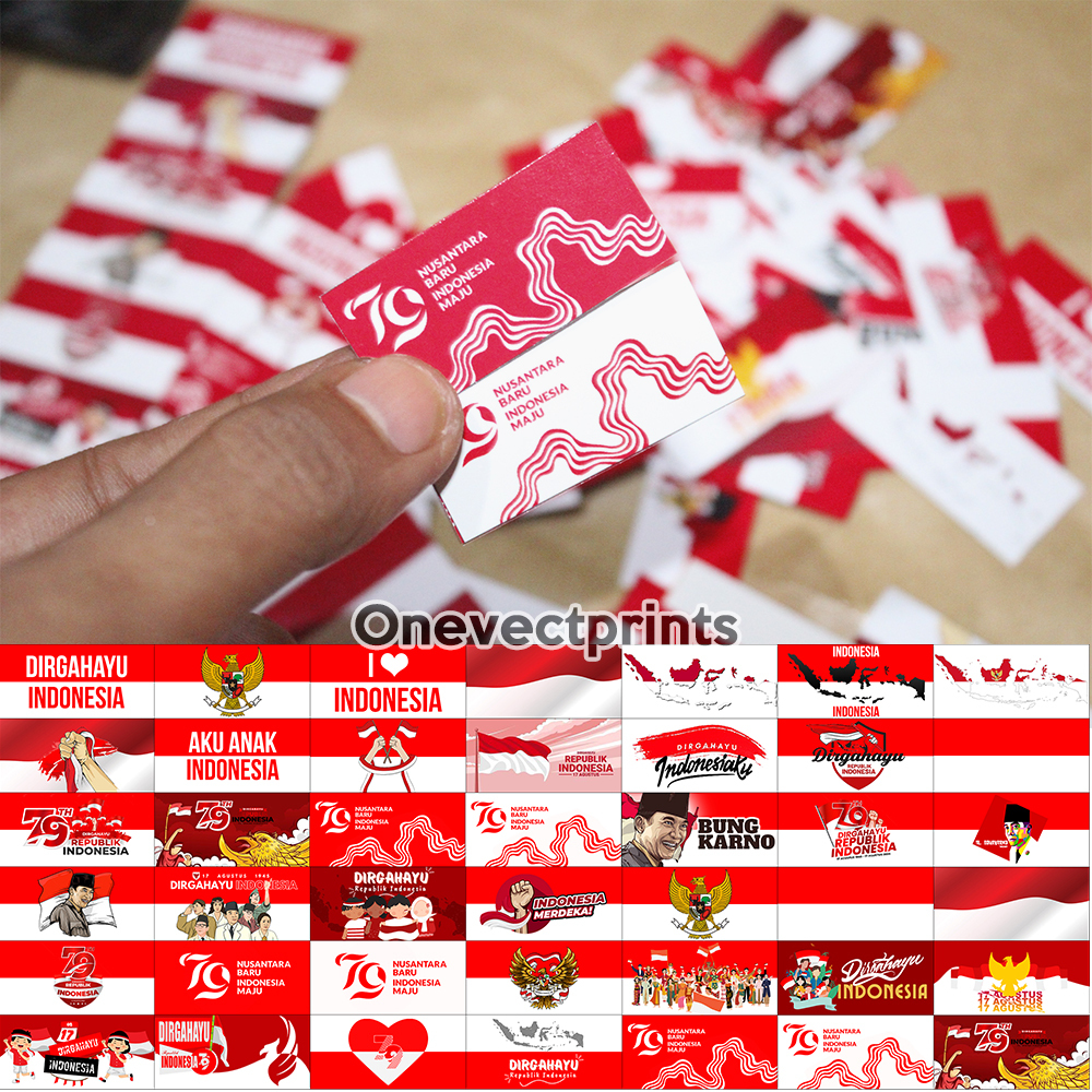 

stiker pipi agustusan isi 140pcs