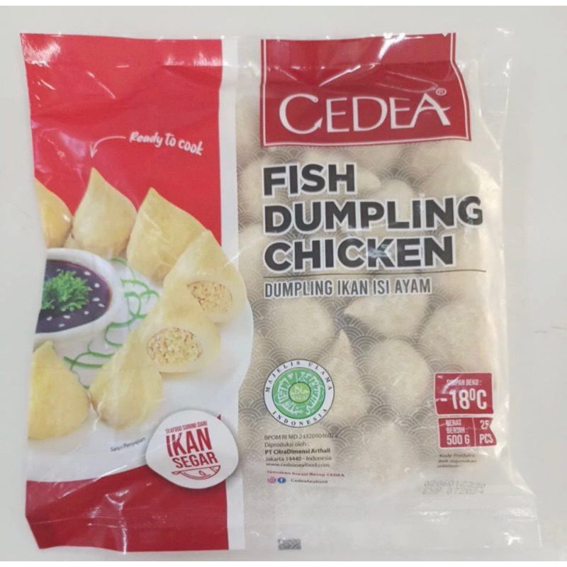 

CEDEA FISH DUMPLING CHICKEN 500GR