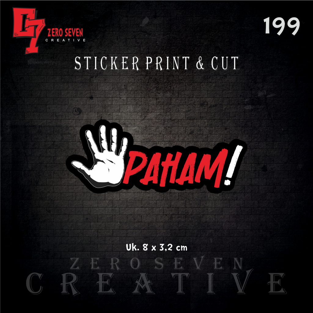 

STIKER PAHAM! / STIKER MOTOR / STIKER LAPTOP / STIKER KATA KATA VIRAL / AESTHETIC / VYNIL / ANTI AIR / PRINT & CUT