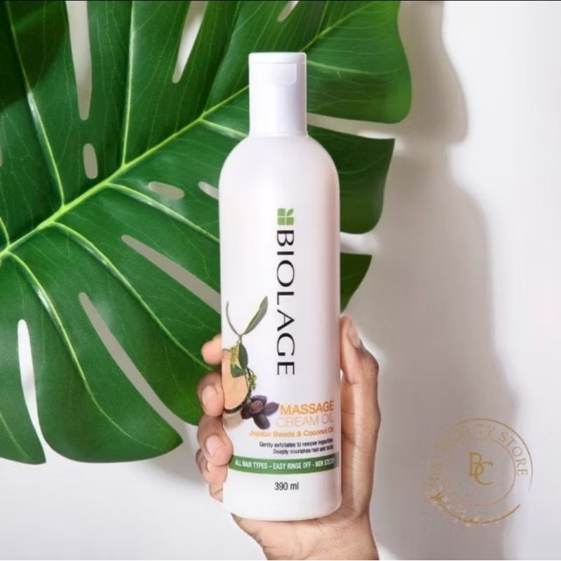 BIOLAGE MASSAE CREAM OIL JOJOBA BEADS & COCONUT OIL 390 ML