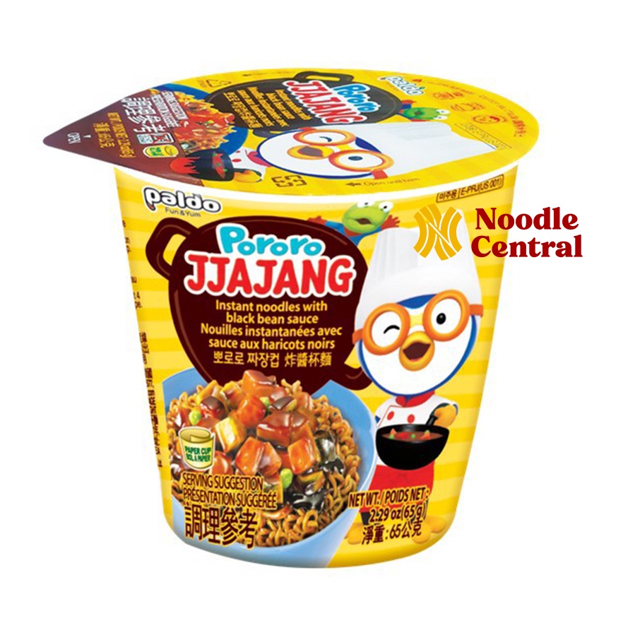 

Keren abis Paldo Pororo Jjajang Cup instant noodles