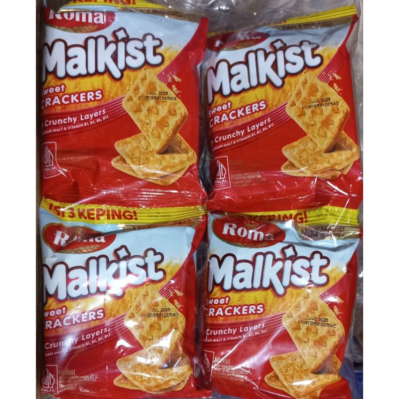 

Roma Malkist All Varian Rasa, 1 Pack Isi 10 Sachet @21g