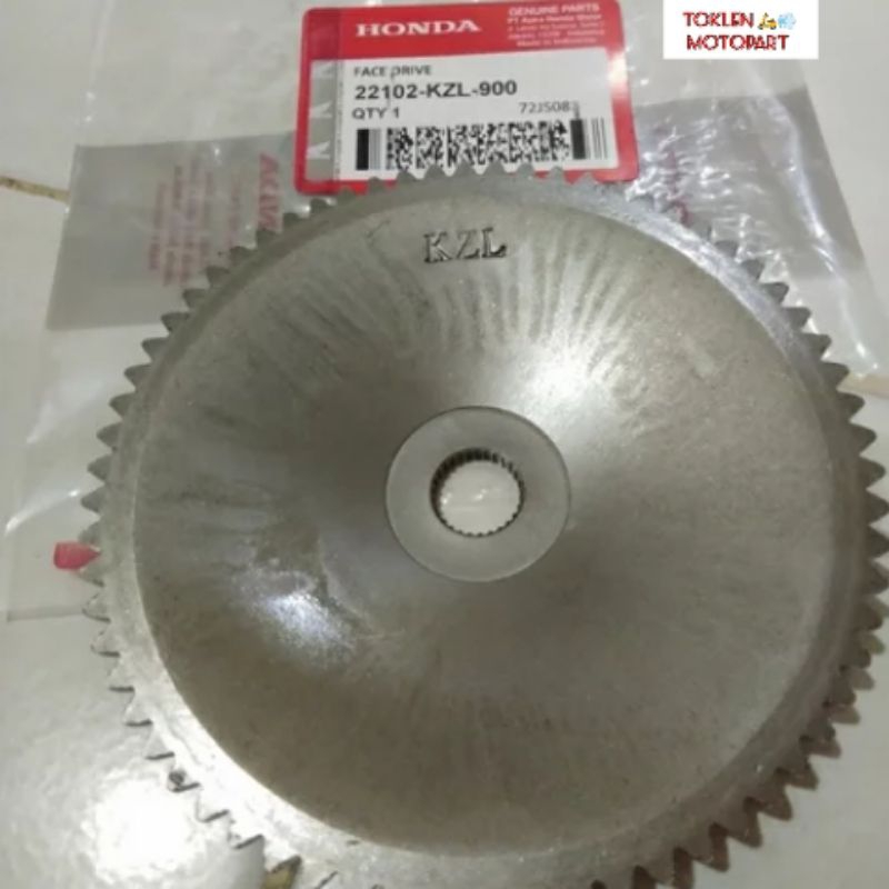 KIPAS RUMAH ROLLER (KZL) BEAT FI,SPACY FI, ORIGINAL HONDA AHM