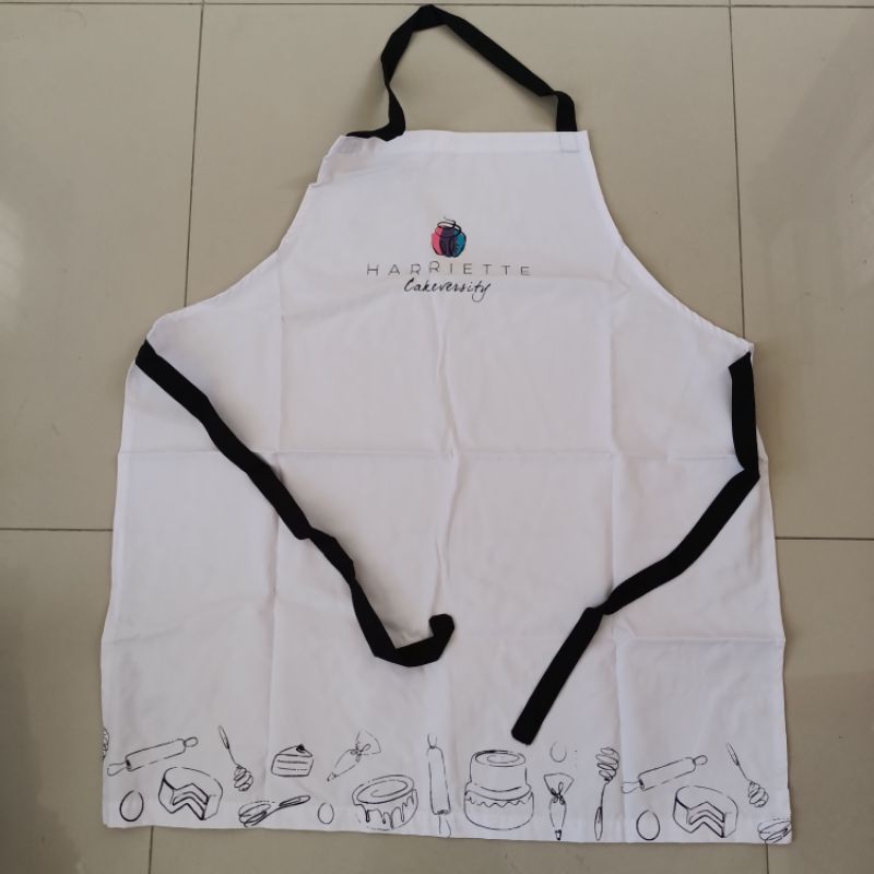 Apron celemek masak kain tebal orang dewasa adult