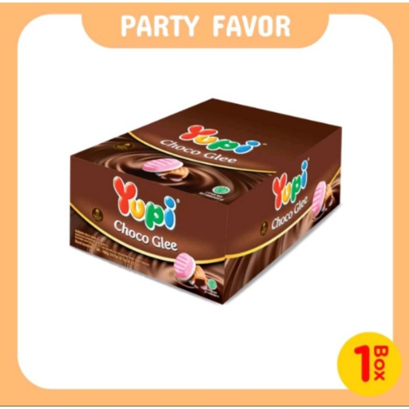 

YUPI CHOCO GLEE 1 BOX ISI 24 PCS