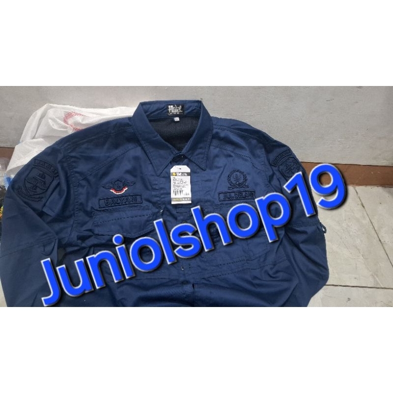 KEMEJA BPD FULL BORDIR TIMBUL/SERAGAM BPD/KEMEJA PDL BPD /KEMEJA BPD FULL BORDIR/KEMEJA COSTUM BORDI