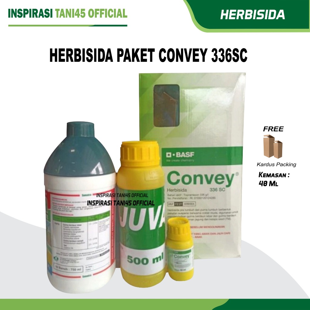 Herbisida Convey 336SC Kemasan 40ml - Convey Herbisida Pengendali Gulma Jagung