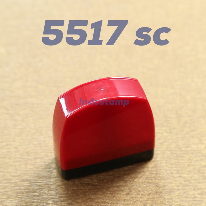 

gagang stempel SC 5517 flash stamp kotak 55mm 17mm otomatis original indostamp handle