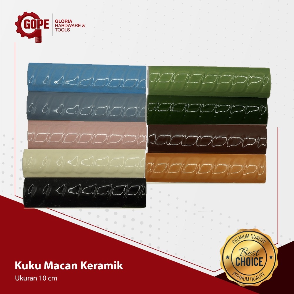 Kuku Macan List Keramik Panjang 10 cm