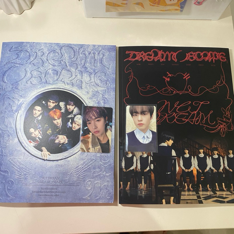 dream()scape album nct dream album only photocard icfa chenle renjun smoothie