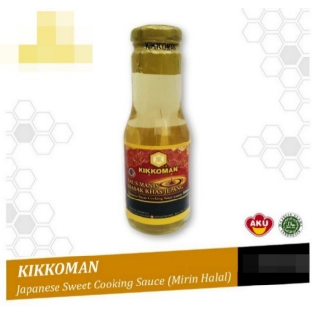 

KIKKOMAN MIRIN HALAL 250ML (Japanesde Sweet Cooking Sauce) - Gosend Grab Only!!!