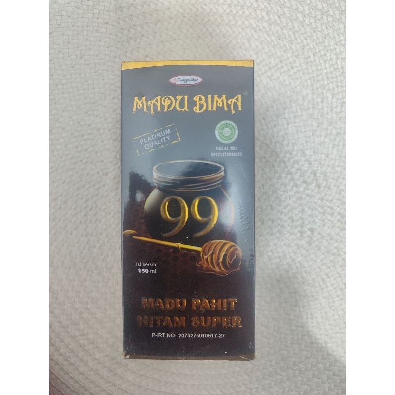 

Madu Bima 99 Madu Pahit Hitam Super Original