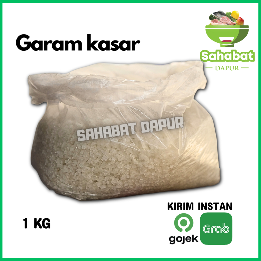 

Garam kasar Garam Kroso 1kg