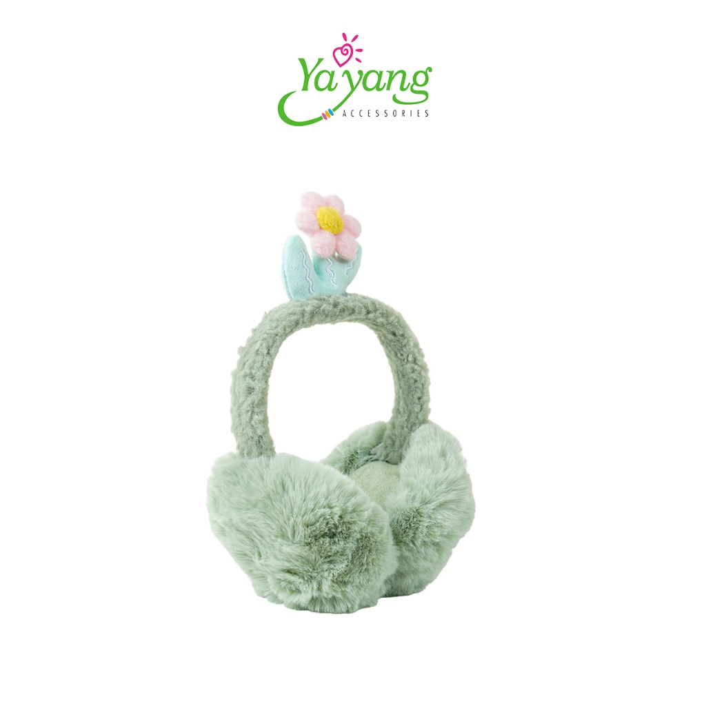 YAYANG Earmuff Bayi Bentuk Bunga - Penutup Telinga Anak Anti Dingin - Earmuff Bulu Anti Bising - NZU